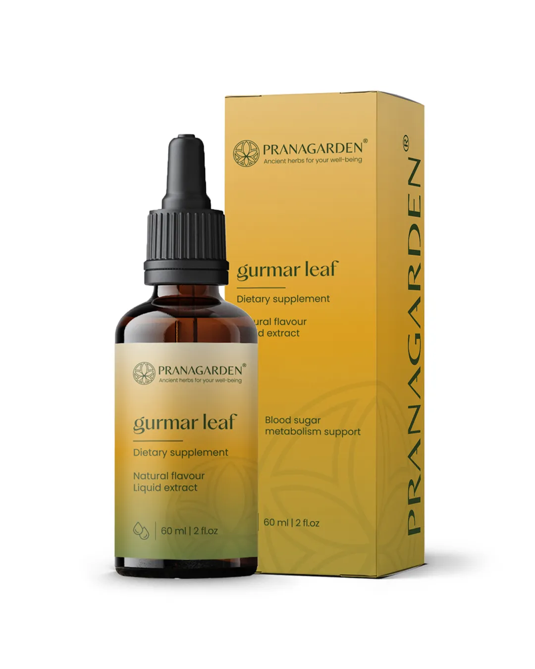 Cukoréhség falási rohamok csökkentése Gurmar folyékony étrend-kiegészítő 60ml