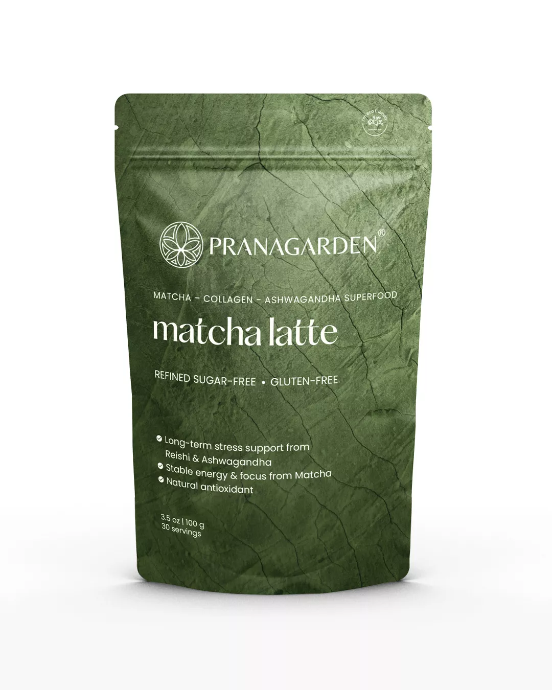 Matcha - kollagen Latte - italpor, 100 g