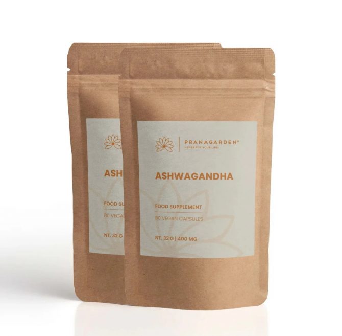 2 csomag Ashwagandha - gyógynövény kapszula, 2x80 db