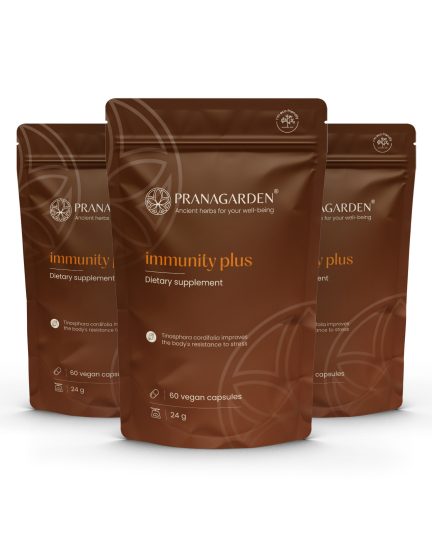 3 csomag Immunity Plus - gyógynövény mix kapszula, 3x60 db