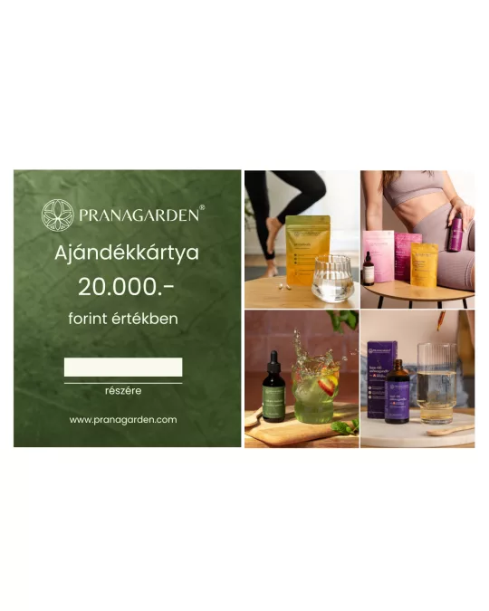 Ajándékkártya 20.000.- forint értékben
