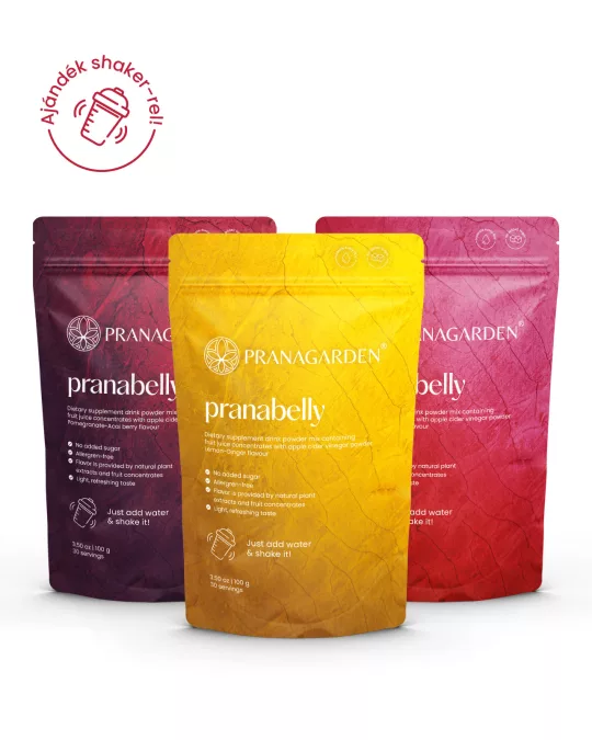 Bélflóra támogató pre-probiotikus víz italpor trió csomag