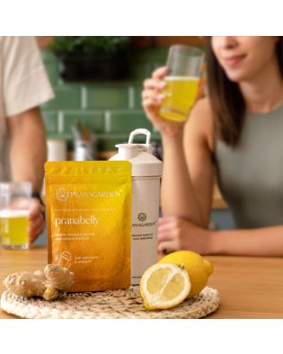   Pranabelly magas rosttartalmú bélflóra támogató pre-probiotikus víz italpor trió csomag