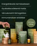 Energia és tápanyag pótlás Moringa levél kivonat (10:1) - gyógynövény kapszula, 80 db
