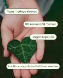 Energia és tápanyag pótlás Moringa levél kivonat (10:1) - gyógynövény kapszula, 80 db