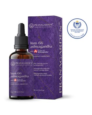   KSM-66 Ashwagandha - folyékony étrend-kiegészítő, 100 ml