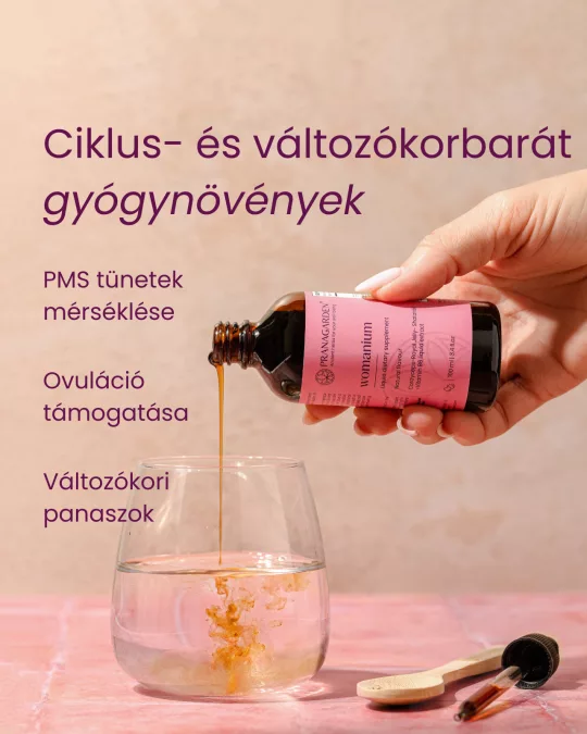 Womanium - folyékony étrend-kiegészítő, 100 ml