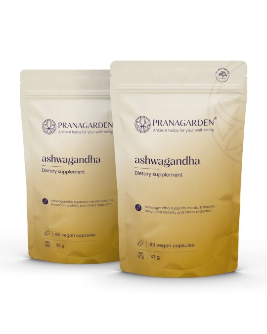 2 csomag Ashwagandha - gyógynövény kapszula, 2x80 db