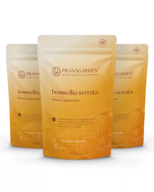 3 csomag Boswellia Serrata - gyógynövény kapszula, 3x60 db