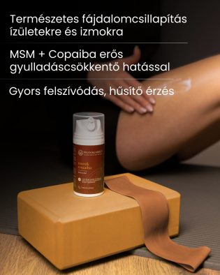 3 doboz MSM & Copaiba - natúr kozmetikum, 3x100 ml