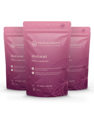 3 csomag Shatavari - gyógynövény kapszula, 3x80 db