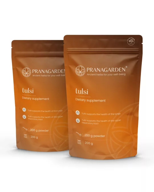 2 csomag Tulsi - gyógynövény por, 2x200 g