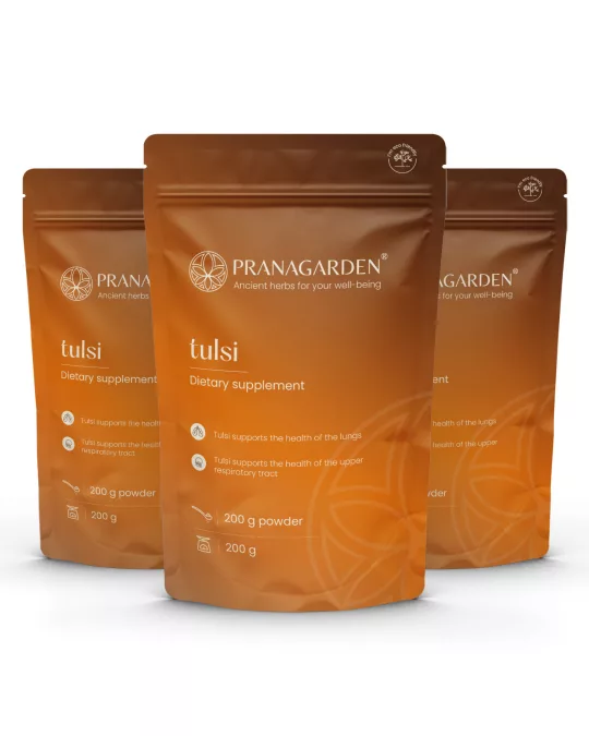 3 csomag Tulsi - gyógynövény por, 3x200 g