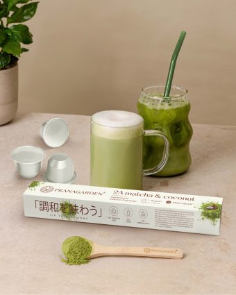 Matcha és kókusz ceremónia nespresso kapszula, 10 db