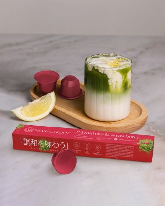 Matcha és eper ceremónia nespresso kapszula, 10 db