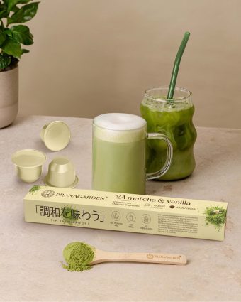 Matcha és vanília ceremónia nespresso kapszula, 10 db