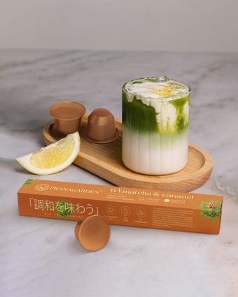 Matcha és karamell ceremónia nesspresso kapszula, 10 db