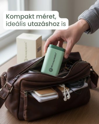 Logózott kapszulatartó