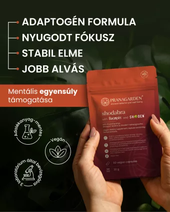   Stresszoldás és alvás támogatására Shodabra komplex gyógynövény formula