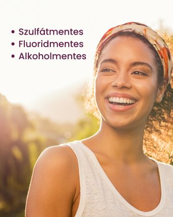   Gyógynövényes szájvíz természetes zöldmenta kivonattal, 300 ml