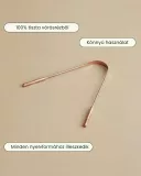 Réz nyelvkaparó és tisztító