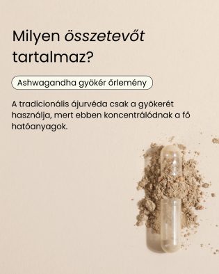 Ashwagandha - gyógynövény kapszula, 199 db