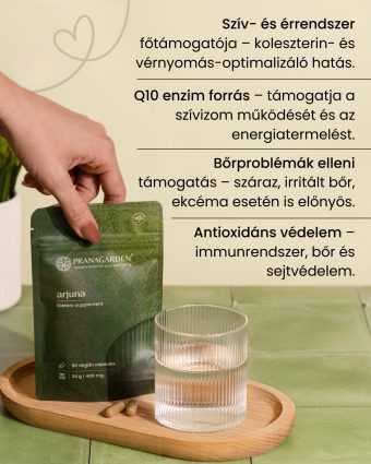 Arjuna - gyógynövény kapszula, 60 db
