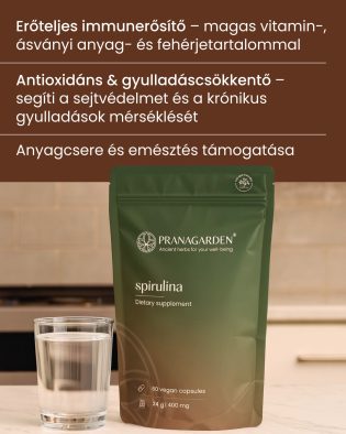 Spirulina - gyógyövény kapszula, 60 db