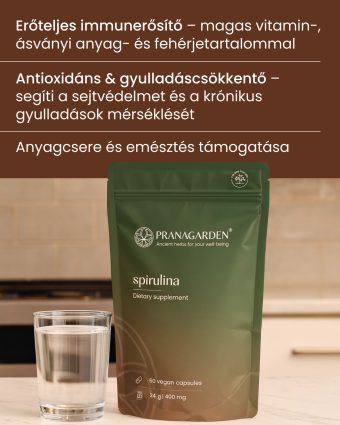 Spirulina - gyógyövény kapszula, 60 db