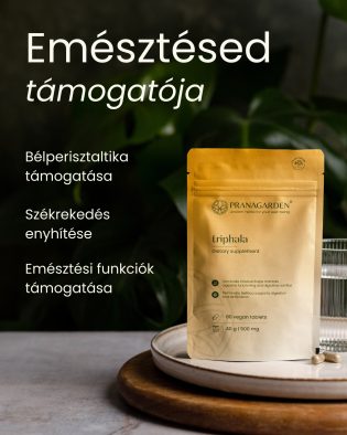 Triphala + - gyógynövény kapszula, 90 db