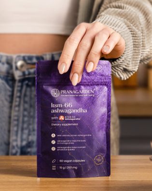 KSM-66 Ashwaganda - gyógynövény kapszula, 60 db