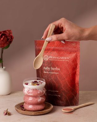   Ruby Herbs - 11 piros gyümölcs és zöldség szuperfood keveréke, 200 g