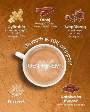 Chai Latte - tradicionális italpor keverék 