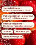 Pranabelly magas rosttartalmú bélflóra támogató pre-probiotikus víz italpor eper és hibiszkusz - 100 g
