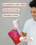 Pranabelly magas rosttartalmú bélflóra támogató pre-probiotikus víz italpor eper és hibiszkusz - 100 g