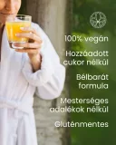 Pranabelly magas rosttartalmú bélflóra támogató  pre-probiotikus víz italpor citrom és gyömbér - 100 g