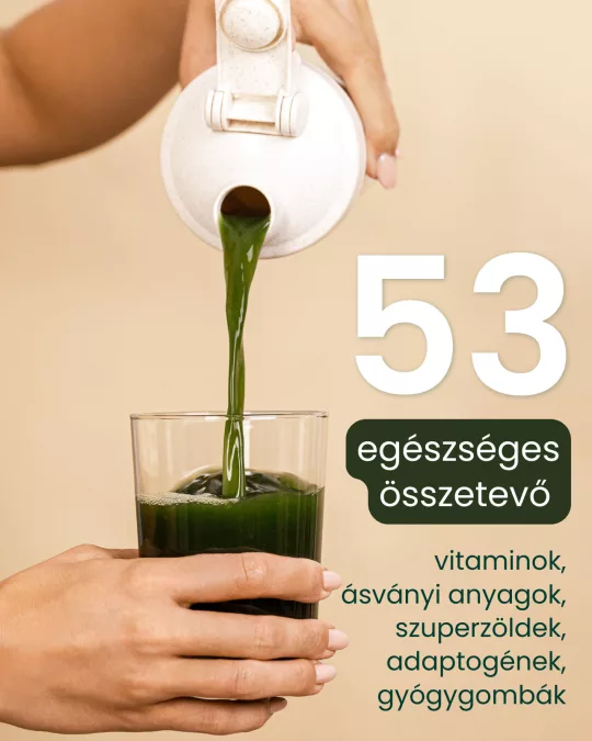 Ojas green 10 napos adaptogén szuperformula a bélflóra támogatására