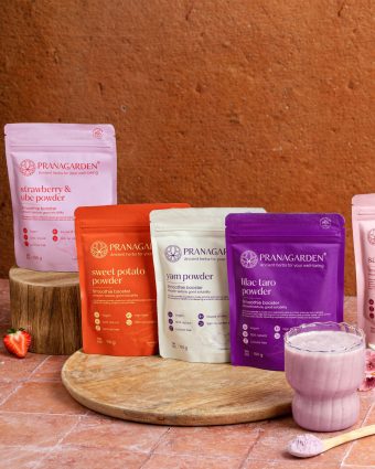   Eper és lila édesburgonya élelmiszer kiegészítő por  100 g