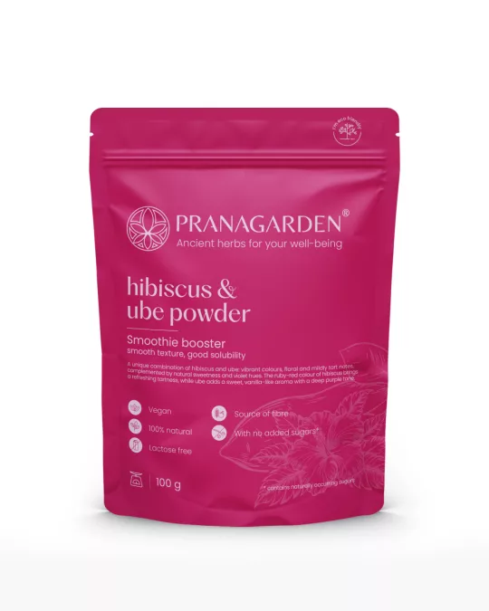 Hibiszkusz és lila édesburgonya rostdús 100% tiszta por 100g