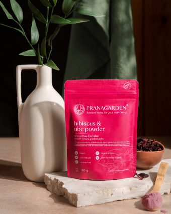   Hibiszkusz és lila édesburgonya rostdús 100% tiszta por 100g