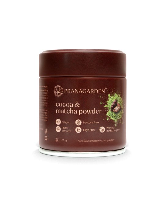 Matcha tea és kakaó szuperélelmiszer por 50 g