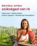 Pranabelly görögdinnye ízű víz italpor használat közben