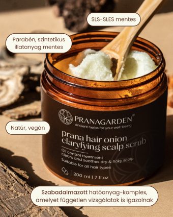 Natúr fejbőr tisztító radír  200ml