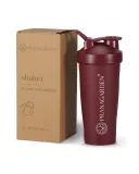 Rugós shaker BPA-mentes 600 ml - bordó