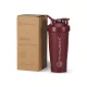 Rugós shaker BPA-mentes 600 ml - bordó