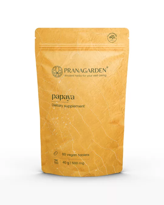 Papaya - gyógynövény tabletta, 80 db 