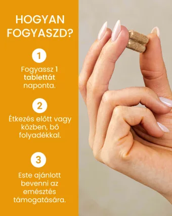 Triphala -  4 havi adag gyógynövény tabletta
