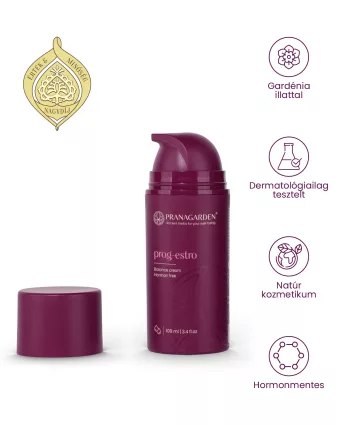   Progeszteron testvaj gardénia illattal - natúr kozmetikum, 100 ml