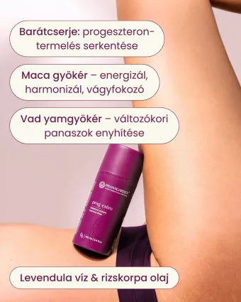   Progeszteron testvaj gardénia illattal - natúr kozmetikum, 100 ml