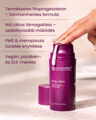   Progeszteron testvaj tavaszi virág illattal - natúr kozmetikum, 100 ml